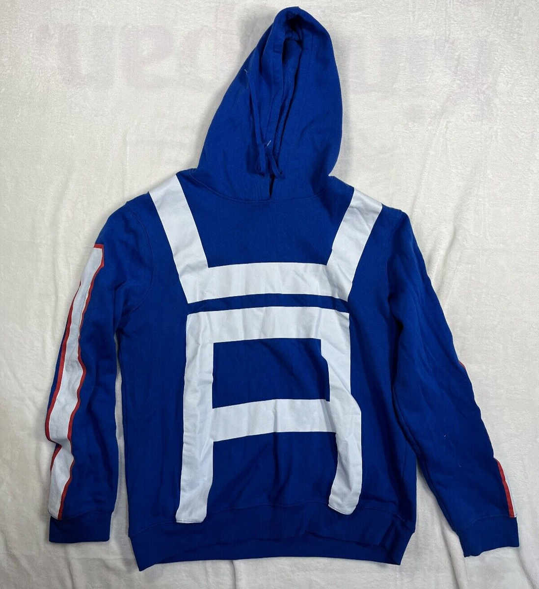 My Hero Academia Hoodie Training Uniform Mens XL Blue Long Sleeve Pullover  | eBay