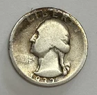 1932-D Denver Mint Washington Silver Quarter About Good Condition