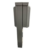 RV Pad Mount Pedestal with Back to Back 50 and 30 Amp RV Receptacles and a 20 Am