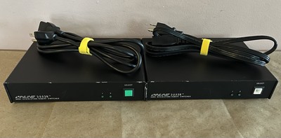 Set Of 2 Inline 3552R High Resolution RGBHV Switcher Units - Tested & Working