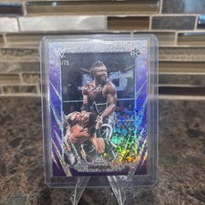 2026 Topps Chrome WWE Saquon Shugars Purple mini Diamond /75