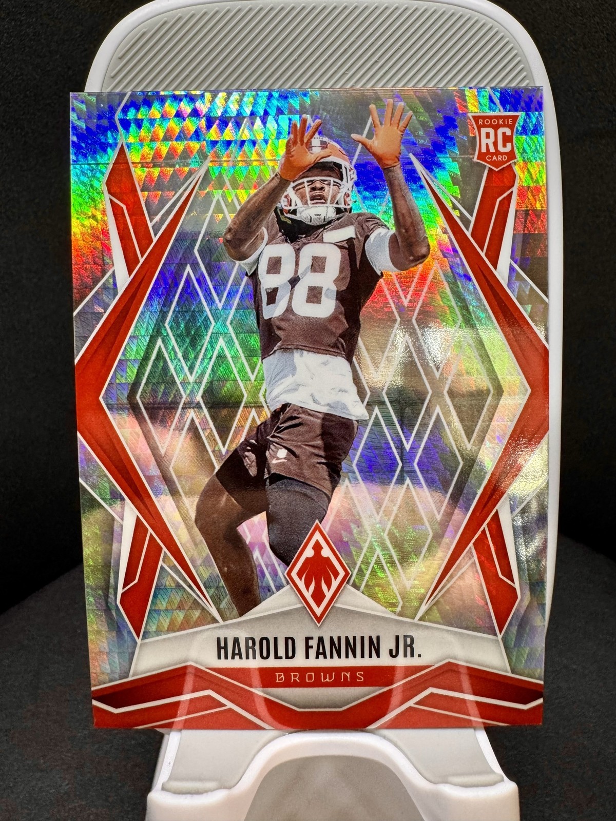 2025 Panini Phoenix #217 Harold Fannin Jr. Silver Prizm - Cleveland Browns