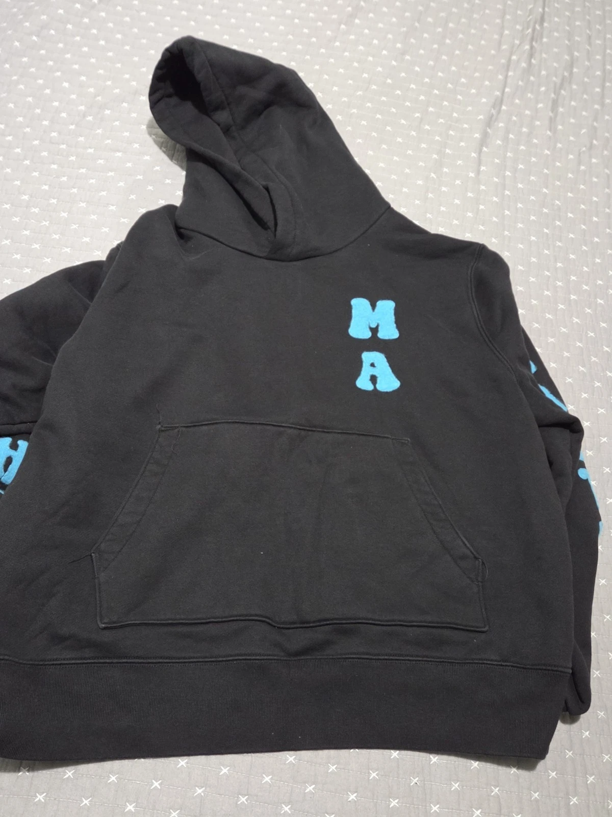 Felpa con cappuccio Amiri uomo A Love Movement corpo sano taglia large