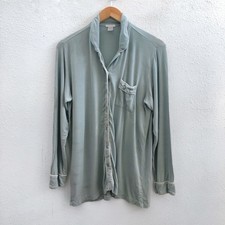 LAKE Button Down Modal Blend Pajama Set Size Small