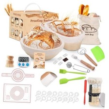 Complete Sourdough Starter Kit, 10" Oval and Complete Sourdough Starter Kit Pro