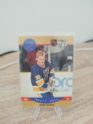 1990-91 Pro Set - Brett Hull #395 St Louis Blues