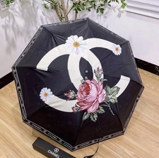 GWP VIP CHANEL UMBRELLA With PINK ROSE