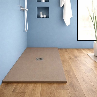 Duschwanne Mineral Marmor Farbe Sand Betonoptik verschiedene Größen