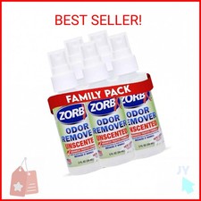 ZORBX Unscented Odor Eliminator for Strong Odor 2 Fl Oz Pack of 5 - Used in Hosp