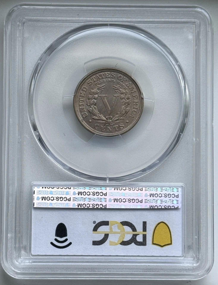 Liberty Nickel 1910 - graduación profesional MS 62 Foto 2 de 4