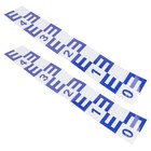  2 Pcs Water Level Scale Gauge Decals Indicator Rain Gauges Outdoors