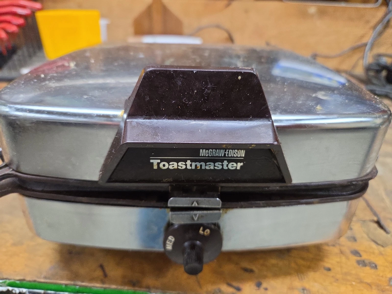 Vintage Toastmaster Reversible Waffle Maker Baker Grill Chrome Model 265
Opens in a new window or ta