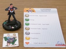  HeroClix DC THE BRAVE AND THE BOLD Superman 017 with card 