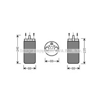 Trockner Klimaanlage FüR Renault Espace IV JK0/1_ Laguna II BG0/1_ KG0/1_