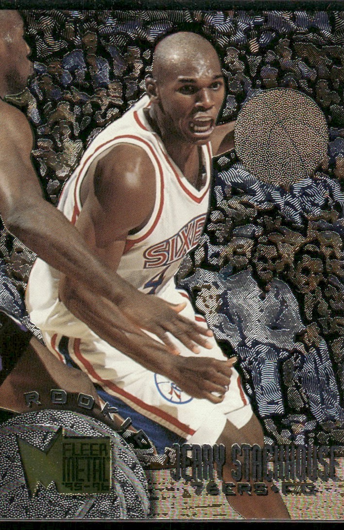 1996-97 Fleer Metal Jerry Stackhouse Philadelphia 76ers #21