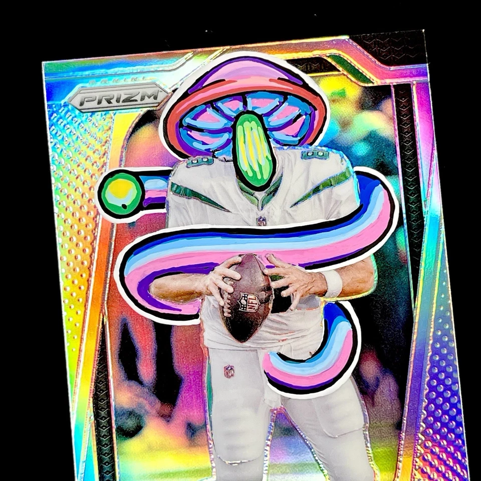 1/1 AARON RODGERS 🔥 SILVER SHROOM PRIZM SSP 🔥 NUEVO PENINI: UNO DE UN ARTE Foto 4 de 4