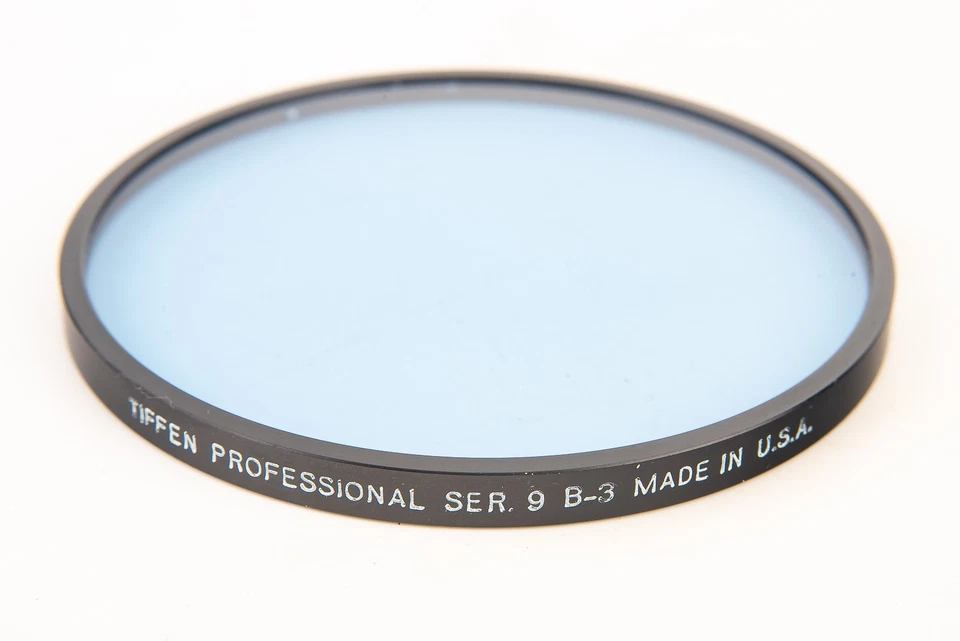 Tiffen Professional Series 9 Blue B-1 1/2 B-3 B-6 B-12 Drop In Filter Set V12 - Image 2 of 4