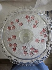 Large Raised Cake Stand Beautiful Design- 13 Across- NEVER USED