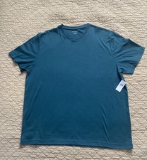 Banana Republic Premium Wash T-Shirt - Green Large