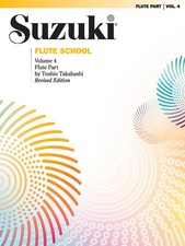 Suzuki Flute School, Vol 4: Flute Part by Alfred Music