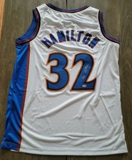 Richard Rip Hamilton Signed Washington Wizards Jersey (Steiner COA)