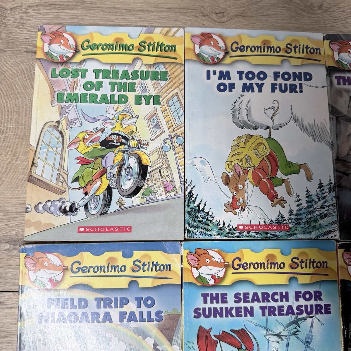 Geronimo Stilton Book Lot Kids Chapter Books Adventure Series