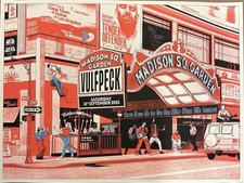 2025 Vulfpeck Madison Square Garden 18x24 Poster 9/13 #/320