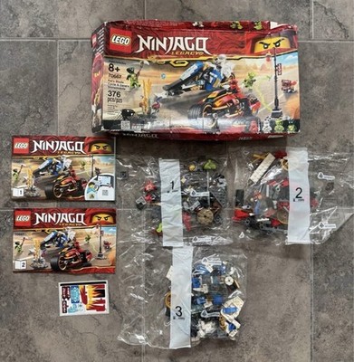 LEGO 70667 Kai's Blade Cycle & Zane's Snowmobile Ninjago Legacy - BAGS UNOPENED
