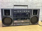 Rare Vintage HITACHI TRK-9100W Cassette Radio EQ Boombox
