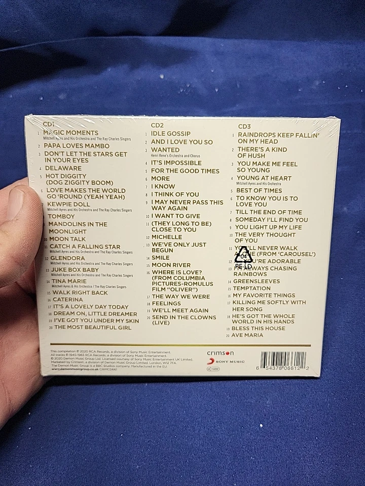 Perry COMO Gold 60 Tracks Deluxe Edition Digipack 3CD with all the hits songs - Image 2 of 2