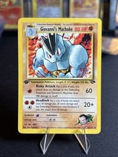 Giovanni's Machoke 42/132 Gym Challenge 2000 1st Edition NM - Mint! Pokemon on eBay