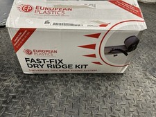 6m Dry Ridge Kit Roof Ridge Hip Univeral Roll Tile Fixing Ventilated Mortar Free