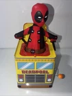 Deadpool Jack In The Box Tin SDCC 2019 Entertainment Earth Marvel Used