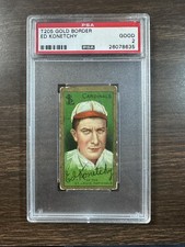 Ed Konetchy 1911 T205 Gold Border PSA 2 Cardinals 