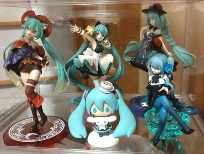 Hatsune Miku Figur 5er Set Authentic Collectible Anime Figures Fully