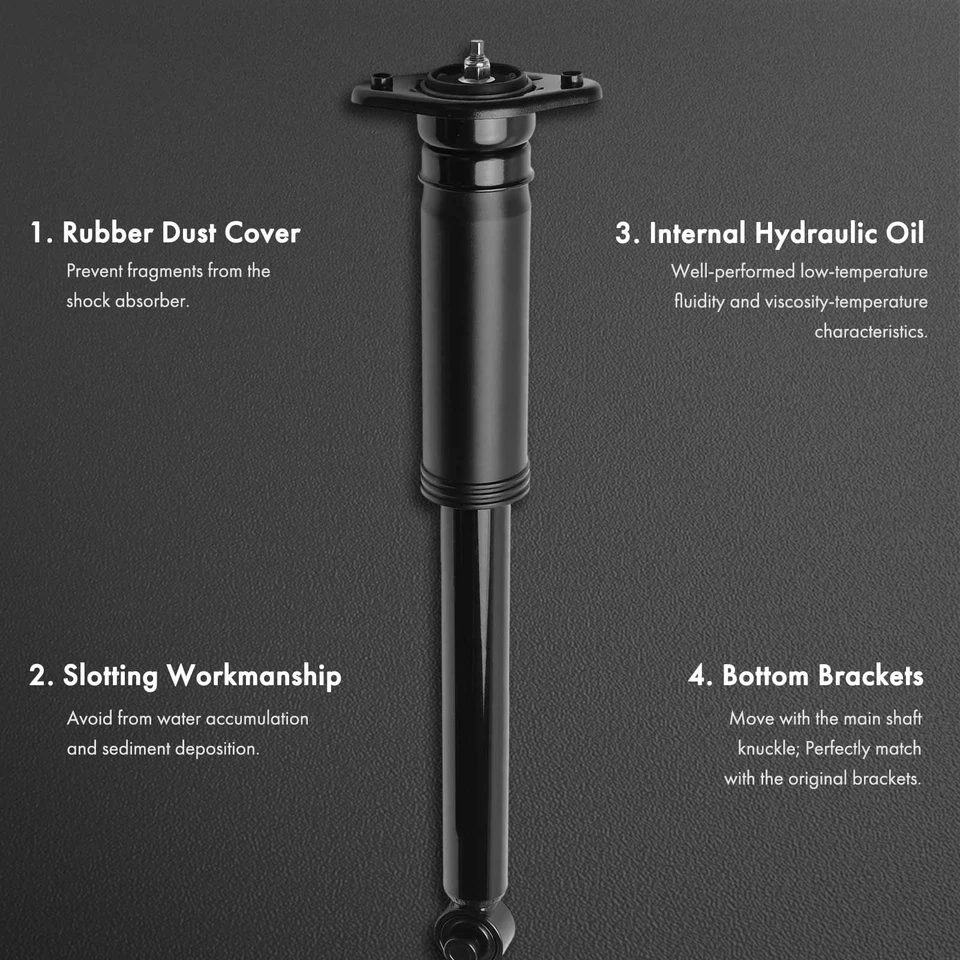 2 задних амортизатора с верхним креплением для Hyundai Tucson 2010-2015 Kia Sportage - Изображение 3 из 4