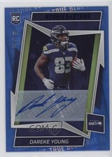 2022 Panini Rookies & Stars True Blue Signatures 58/99 Dareke Young Auto 0nr3