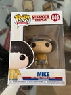 FUNKO POP TELEVISION STRANGER THINGS #846 MIKE VINYL FIGURE IN BOX