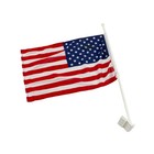 Lot of 6 Nylon US Patriotic Flags Assorted Sizes Vehicle Mount — photo 5