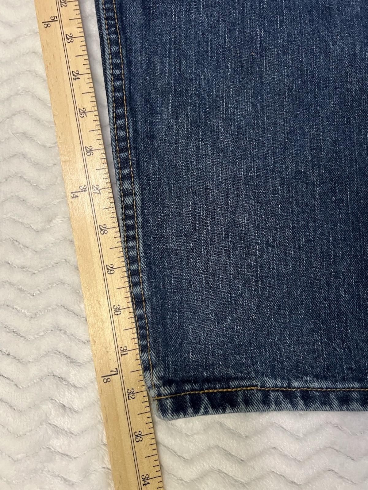 Lee Men's Relaxed Fit Jeans Size 36x34 Blue Denim Zip-Up Button Closure thumbnail 8