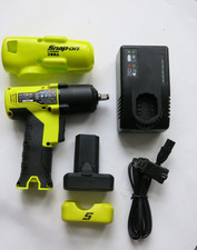 Snap-on Ct861 Hi-viz Impact Wrench 38 14.4v Cordless Battery Charger Boots Set