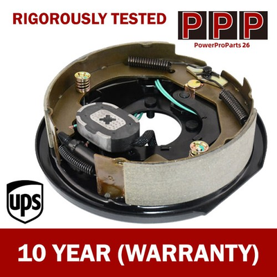 #ad 10quot; x 2 1 4quot; Trailer Electric backing plate 3500 lbs Axle 023 026 00 For Dexter $34.99
