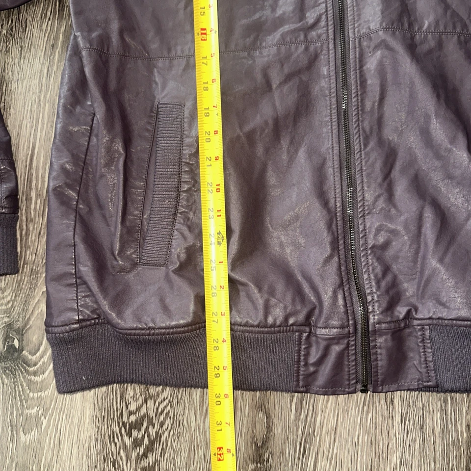 Chaqueta de Colección Altamont Púrpura Lona Ropa de Trabajo Con Capucha Carhartt Grunge Gótico Foto 4 de 4