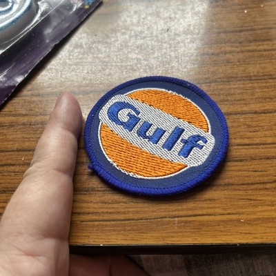 GOLF BESTICKT NUR AUFNÄHEN PATCH GAS ÖL TANKSTELLEN 2 1/2'' x 2 1/2''