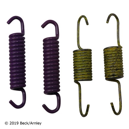 Beck/Arnley 0841124 Service Kits - Drum Brake Hardware Kit, Rear For