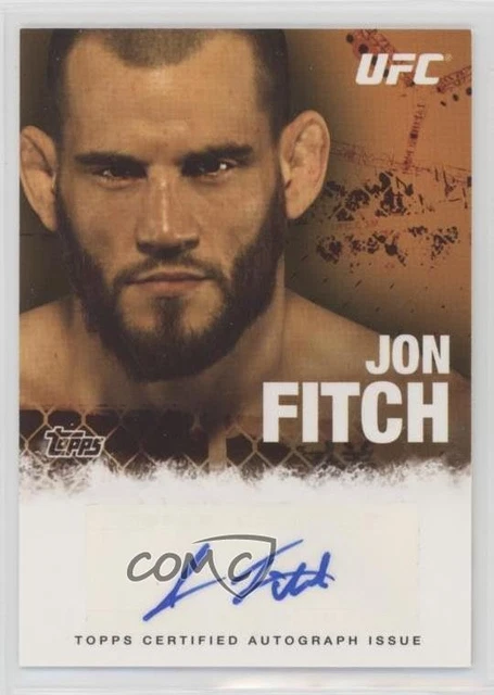 2010 Topps UFC Serie 4 Fighter Jon Fitch #FA-JF Autogramm nd3