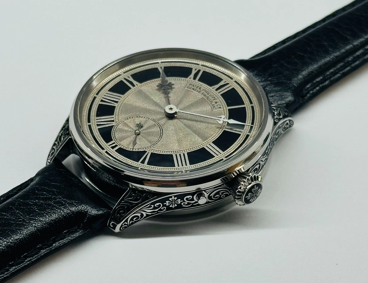 Reloj Pulsera Patek Philippe Hombre Calidad Matrimonio Caja Acero Inoxidable.