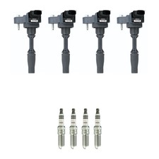 Denso 4 Ignition Coil 4 NGK Iridium Spark Plugs Kit For Malibu Regal 2.0 L4