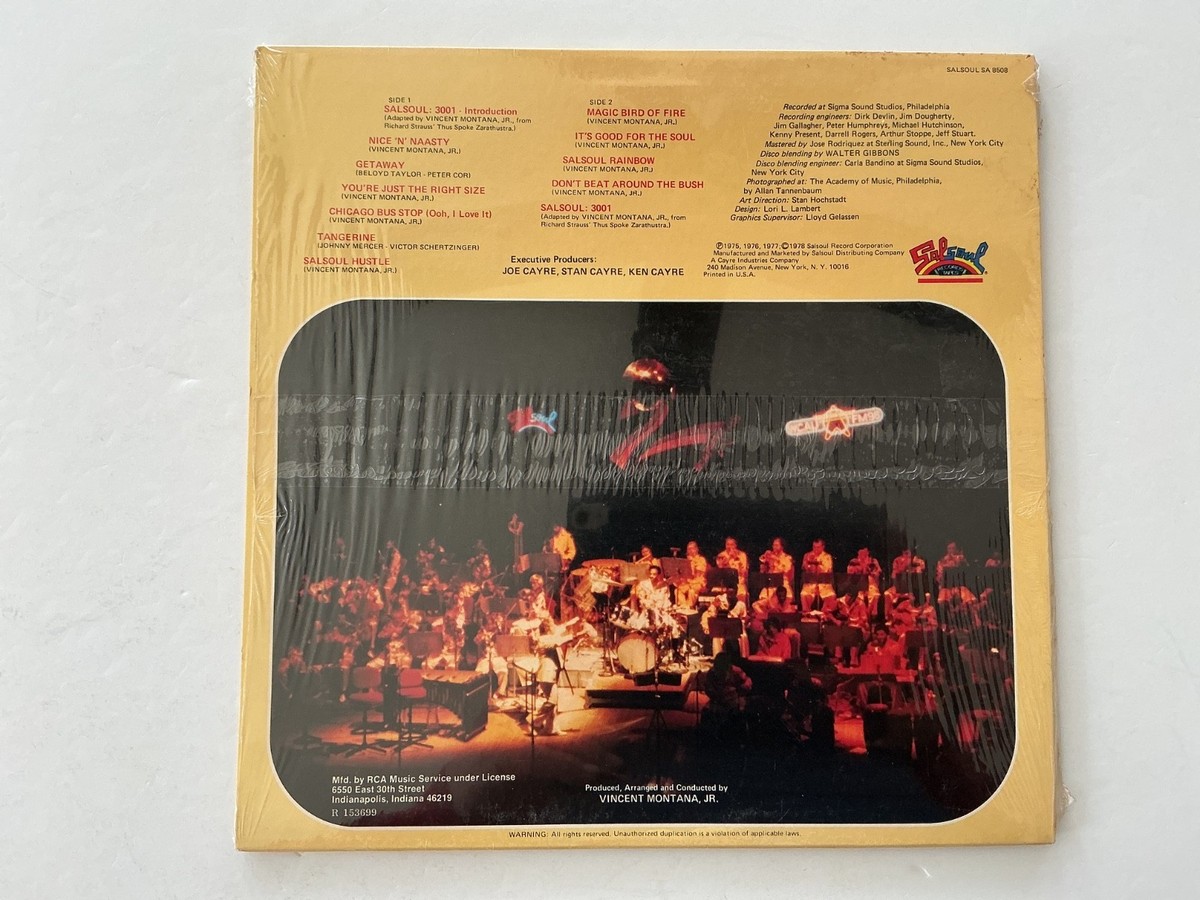 The Salsoul Orchestra GREATEST DISCO HITS 1978 M- vinyl LP+bonus