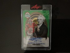 2026 LEAF PRESIDENTS METAL: JOHNNY MANZIEL HARD SIGNED AUTO 1/1 BA-JM2 TEXAS A&M